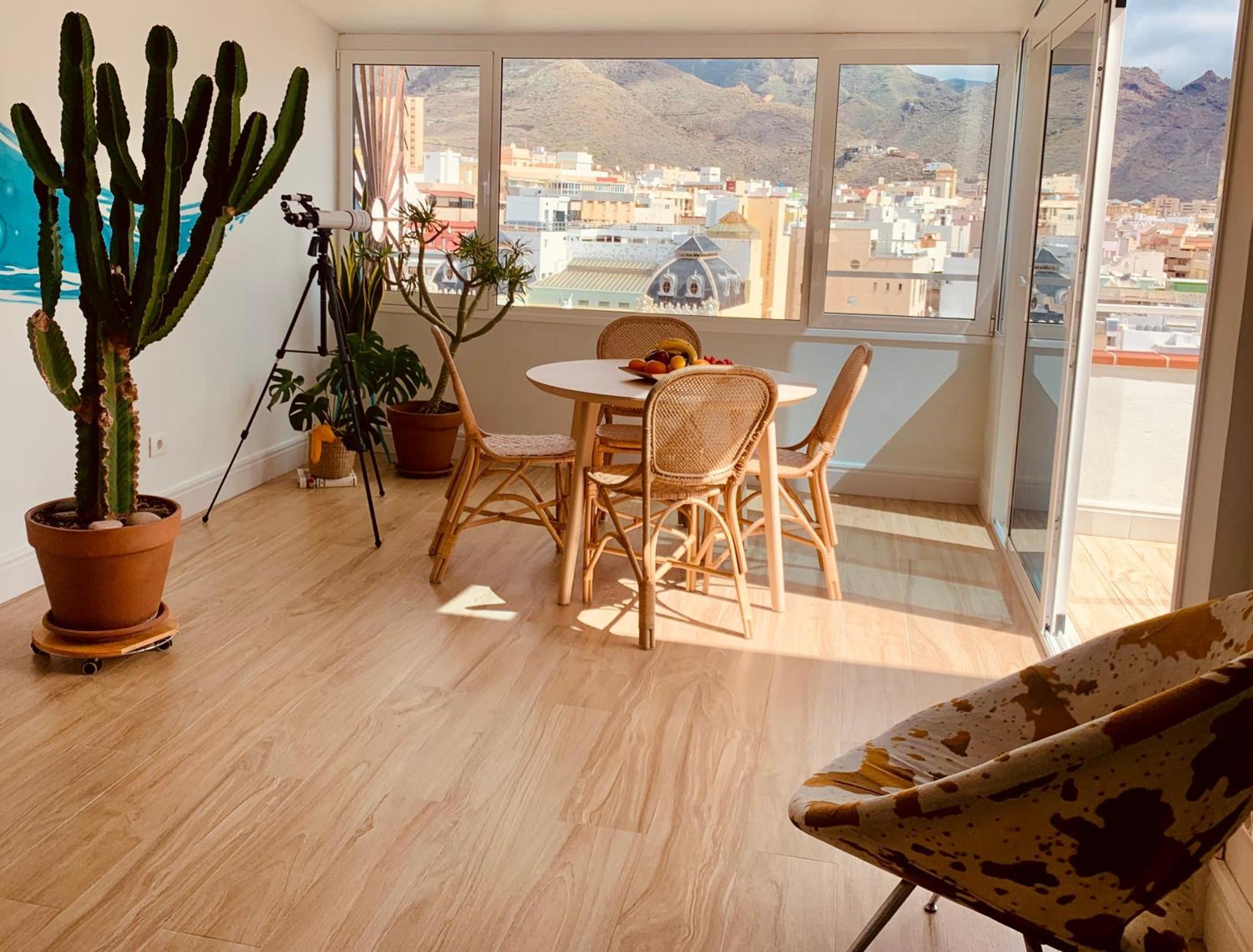 圣克鲁斯-德特内里费Atico Con Terraza, Vistas Panoramicas Y Parking公寓 外观 照片